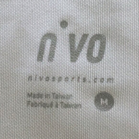 ⛳ N VO  Nikki Sleeveless Golf Polo - White - Medium - EUC ⛳ - Picture 6 of 8
